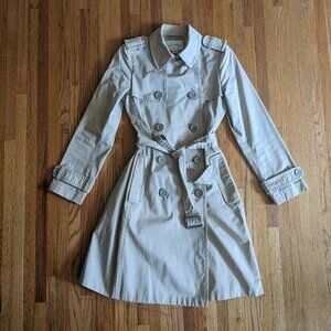 Banana Republic Trench Tan Coat